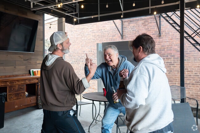 Cheviot residents enjoy meeting with friends and family at one of the neighborhood's bars.