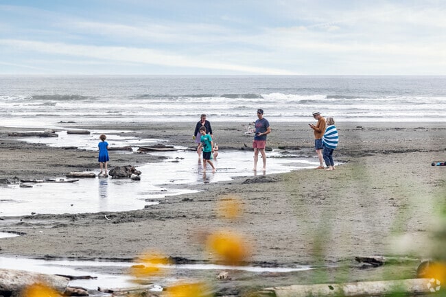 Some beaches stretch for miles in Ocean Shores.