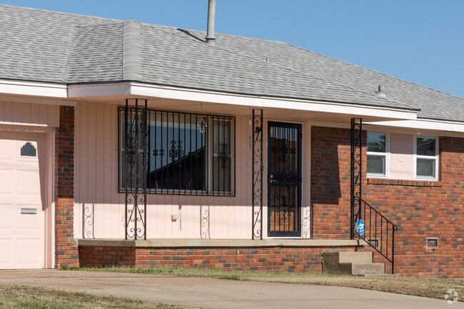 Pinks, greens, blues and more make Joe Louis Addition pop with color on every street.