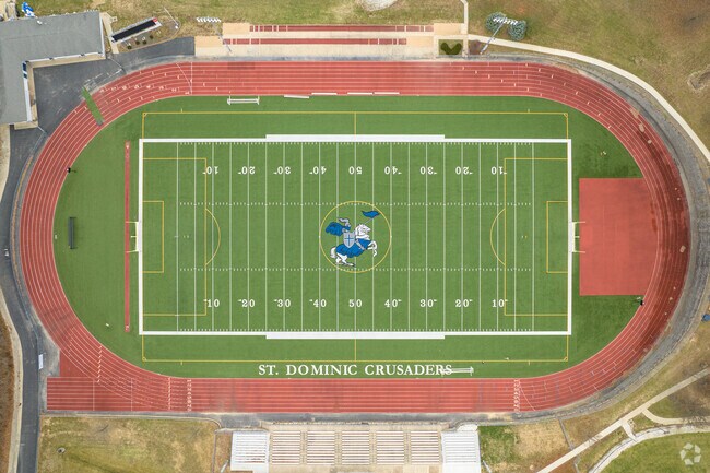 St. Dominic High School is the home of the Crusaders.