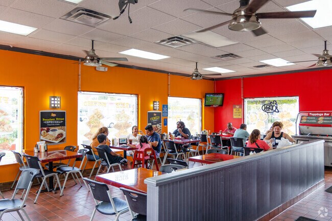 Locals can find authentic Peruvian food at La Ganja near the Sierra neighborhood.