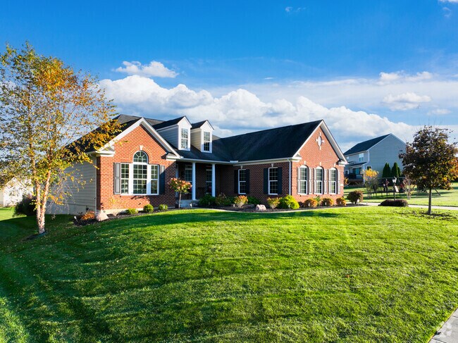 Ranch with Cape Cod influences located in the Bellbrook neighborhood.