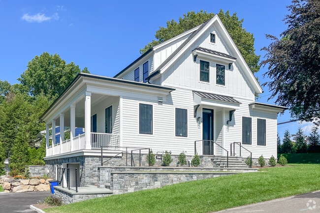Cos Cob real estate is primarily made up of medium sized to large single-family homes.