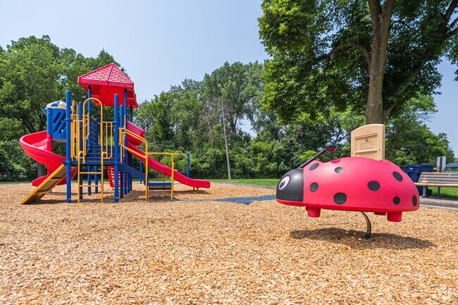 Sunkist Park includes open green space and a playground for local families to enjoy.