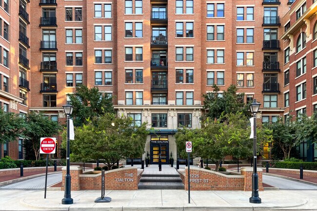 High-rise apartment complexes are found at Braddock Station in Parker-Gray.