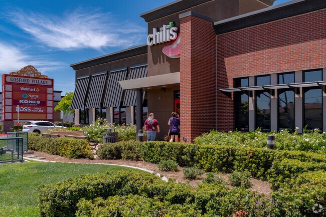 Shoppers at the Gosford Village take a break for lunch at Chillies.