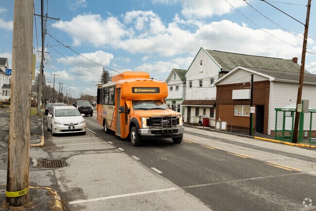 CamTran serves the Elder area taking everyone around the county.