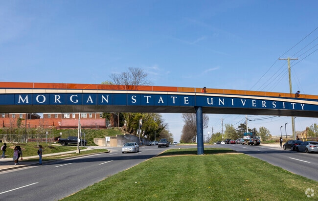 Located in Belair-Edison, Morgan State University serves over 7700 students.