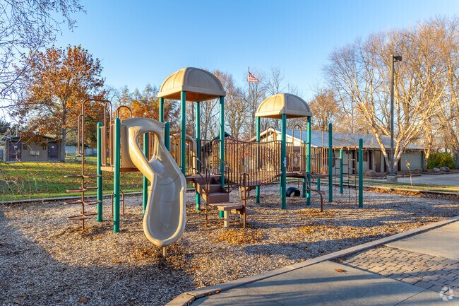 Wakema Park features a playground for local families.