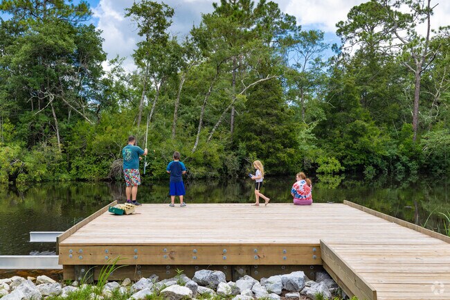 South Orchards locals love to drop a line in the water at Memories Fish Camp.