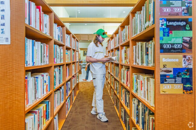 The Red Lodge Carnegie Library has plenty of books to read.