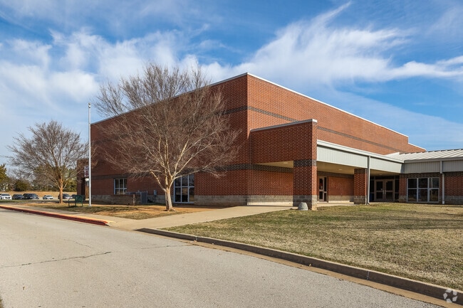 Students are encouraged to succeed at Harrah Middle School.