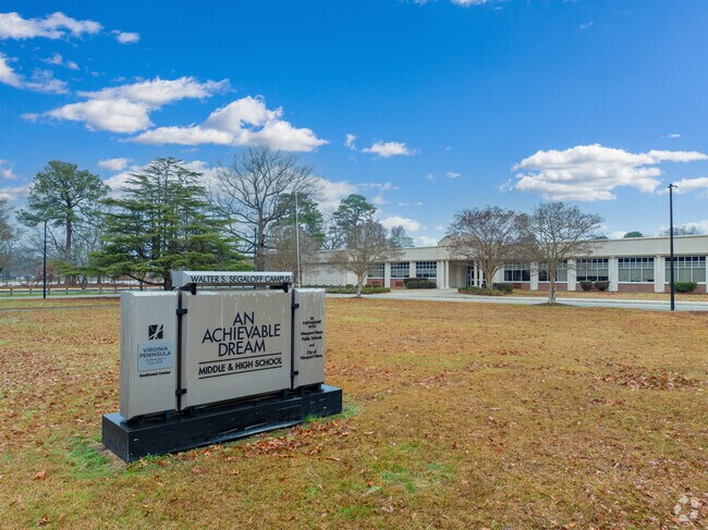 An Achievable Dream Middle/High School is located in Newport News, VA.