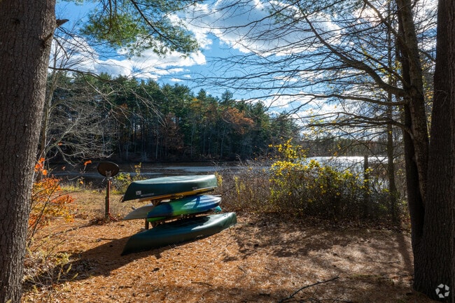Campers enjoy pool days and paddling at Tuxbury Pond RV Resort.