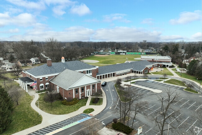 Ottawa Hills Elementary Side Aerial