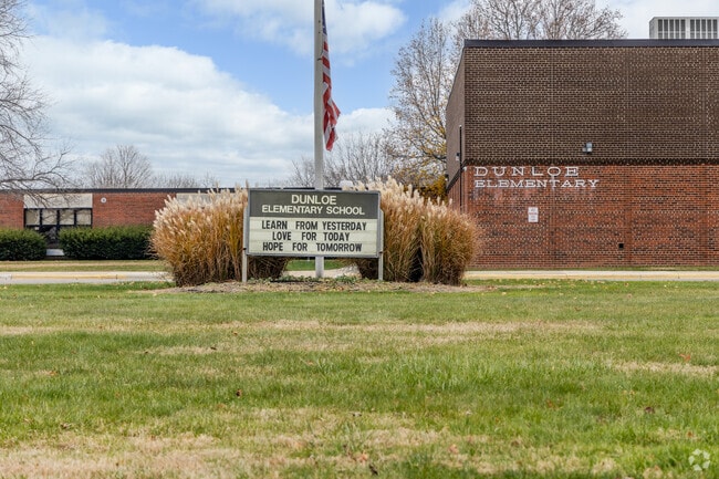 Dunloe Elementary School has a student population around 450 students.