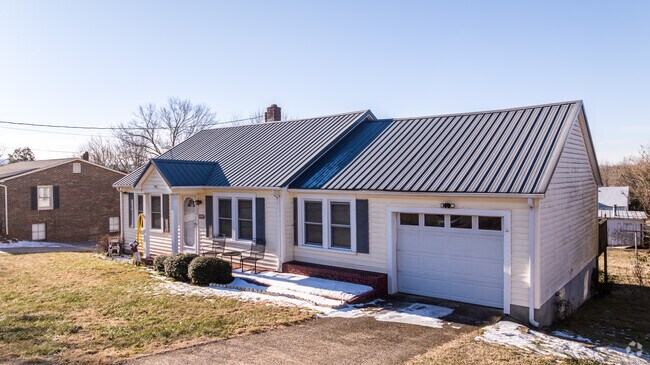 A single family home in Morganton with a one car garage.