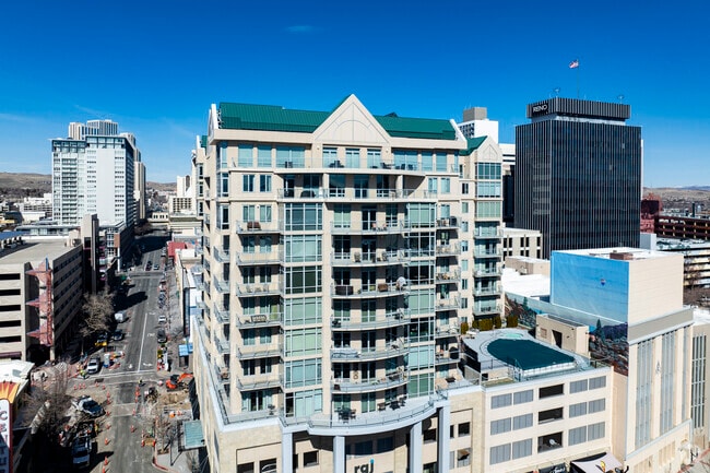 The majority of home options in Downtown Reno consist of luxury condos with high-rise buildings.