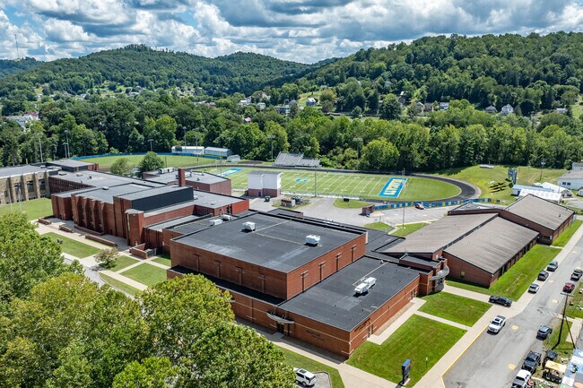 Bright classrooms inspire young minds at Grafton High School.