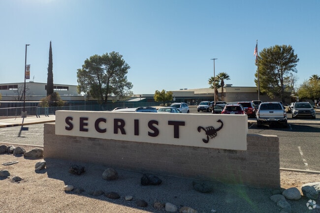 Secrist Middle School scores and overall C+ grade on Niche.