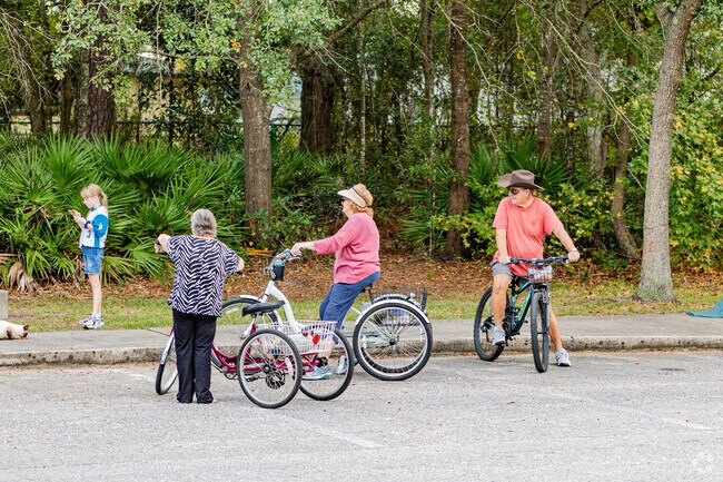 Bring your bike and your friends to enjoy the many trails at McGirts Regional Park.