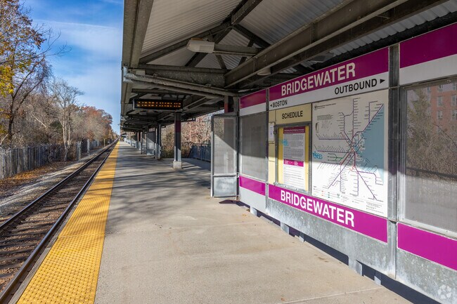 Bridgewater Station helps residents reach nearby destinations.