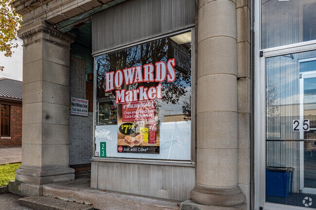 Howards Market is a small local store where residents can grab sandwiches and some groceries.