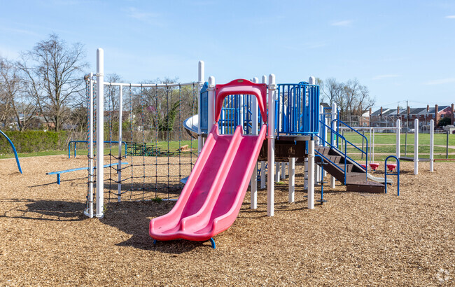 Kids love the playground at Sandy Plains Elementary.
