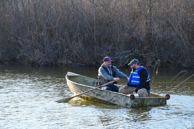 Vessels ranging from small rowboats and kayaks to larger motor boats can be found on Budd Lake.