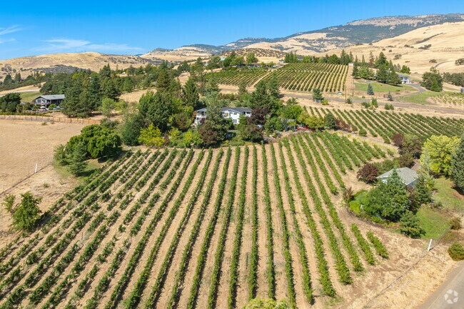 Mountain Meadows in Ashland is known for the wineries and farmland.