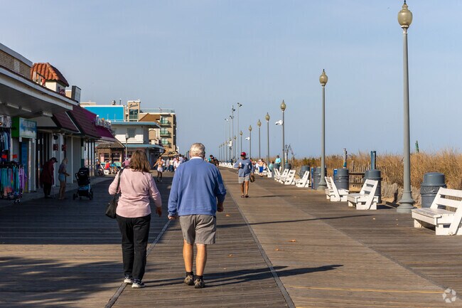 Nearby Bethany Beach boardwalk is a great place to take a stroll or shop in locally owned stores.