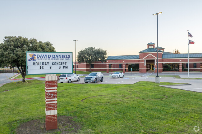 David Daniels Elementary’s minority student enrollment is 95%.