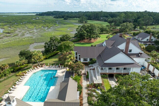 The Pool at The Callawassie Club is being enjoyed by residents.