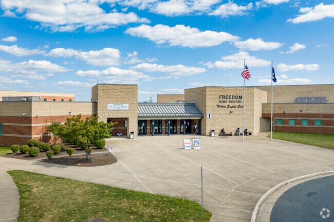 Freedom High School provides quality education to students living in Woodbridge.
