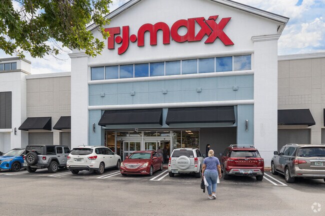 Pick up marked-down home goods at the T.J. Maxx in Sunray West.