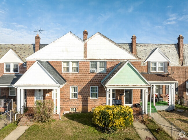 This community is comprised of block after block of handsome two-storied red-brick houses