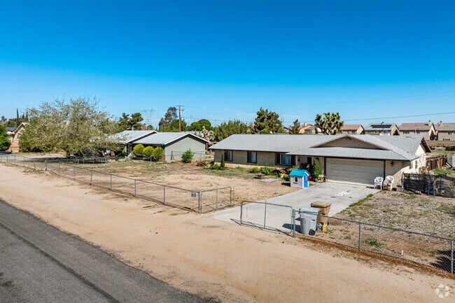North Star Ranch homes feature large yards and peaceful desert views.