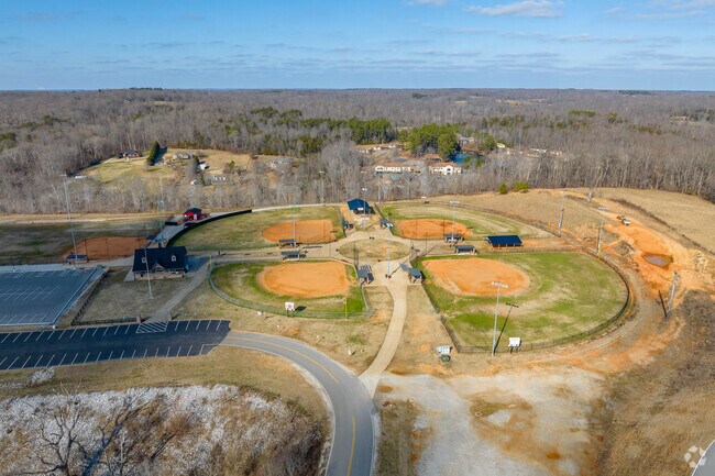 Stuart Burns Elementary School sits next to Burns Softball complex.