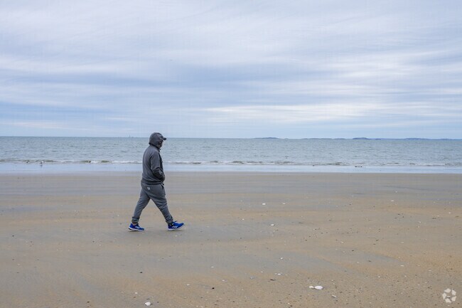 Enjoy a relaxing walk along the ocean near West Revere.