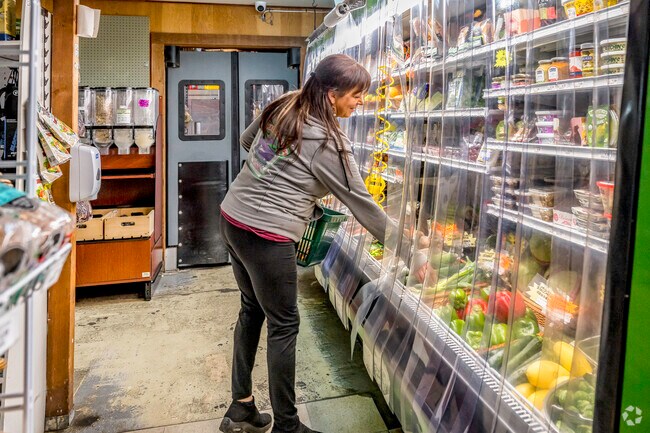 Shelter Cove’s General Store is a local small store for groceries and personal needs.