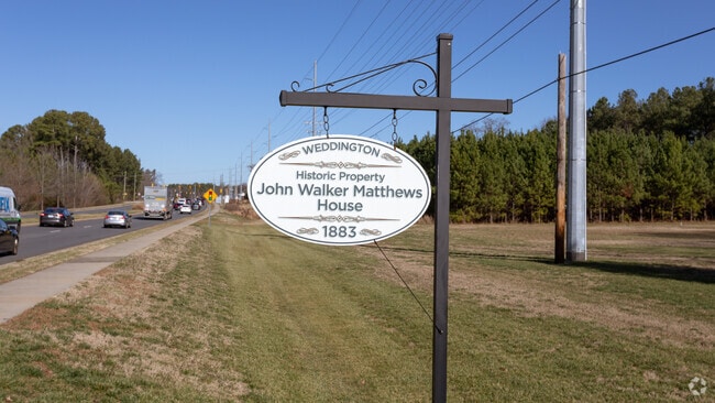 The John Walker Matthews House in Union County is a historic monument.