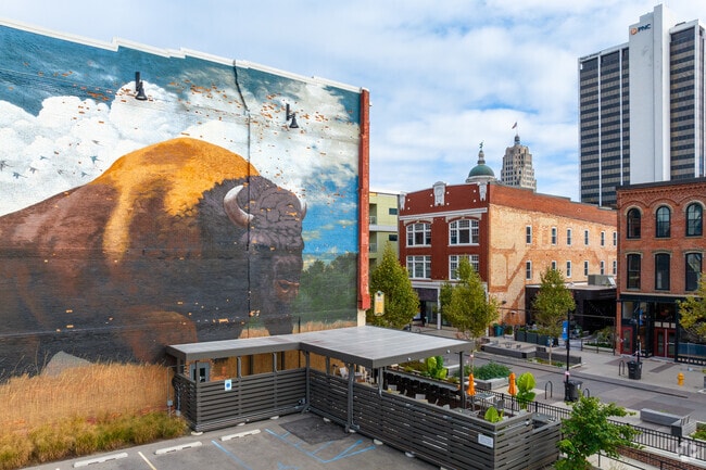 Residents of Five Points are a short drive to Fort Wayne's Downtown Landing.