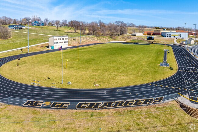 Friday nights in the fall bring Guthrie Center together to cheer for the AC/GC Chargers.