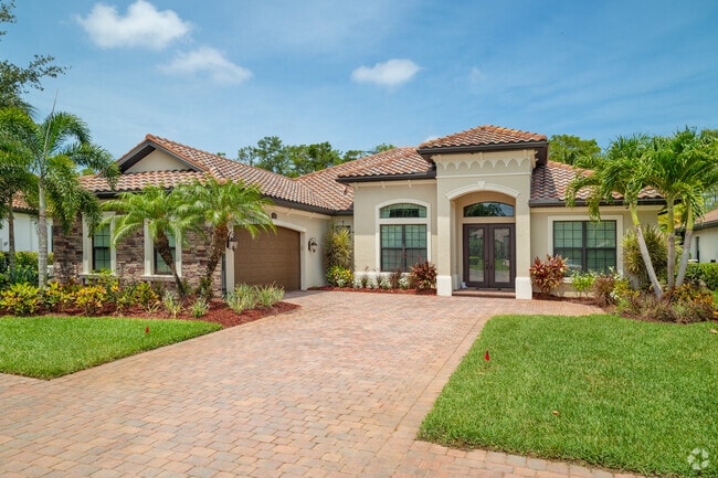 Beautiful single family options both on and off the lake make living in Wentworth Estates one of the best in SWFL.