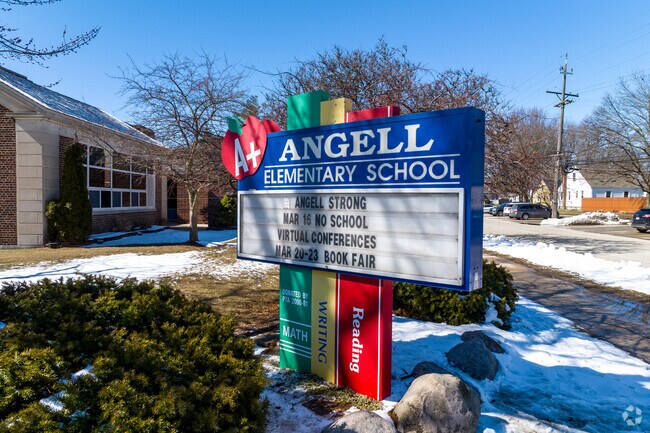 Angell Elementary School serves students in grades K-5th in Berkley, MI.