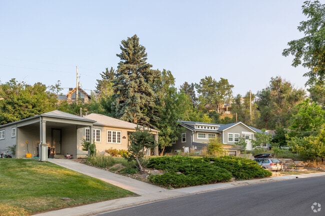 Quaint homes in Central Boulder blend into the natural beauty of the surrounding foothills.