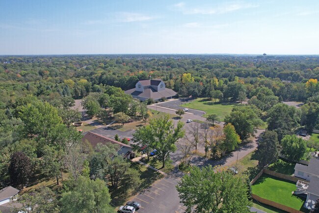 Aerial view of Northside Christian School.