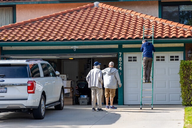 A well-maintained yard adds charm to this West Hills neighborhood.