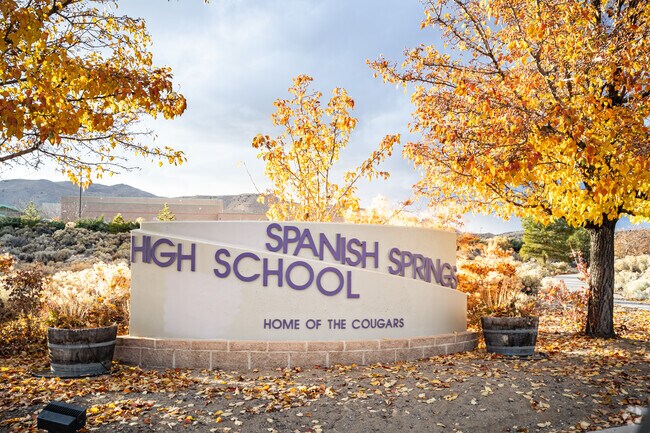 Students are challenged to excel at Spanish Springs High School.