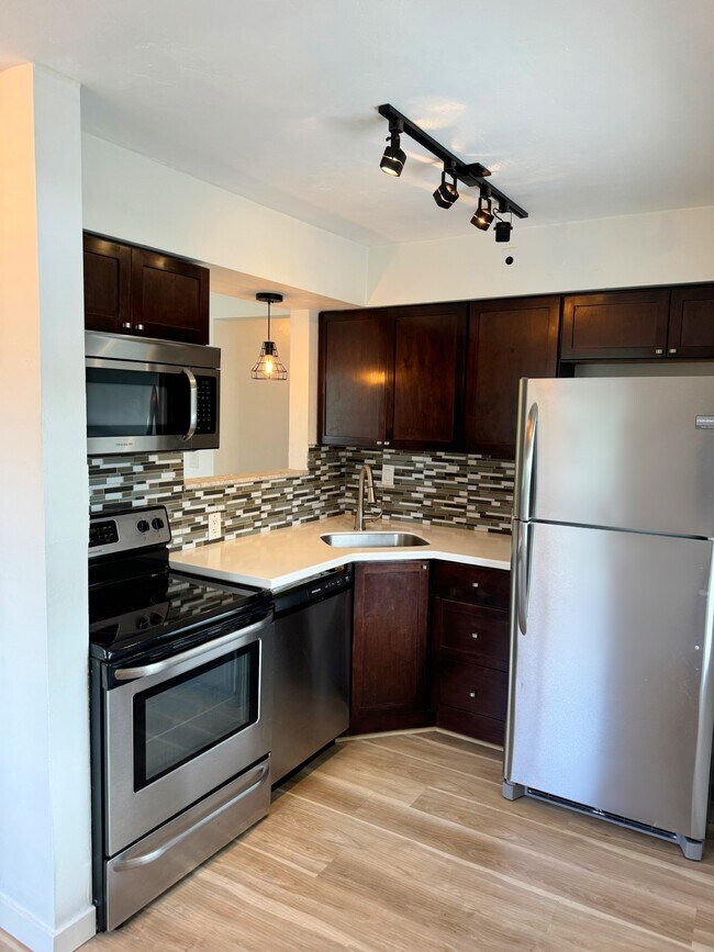 Kitchen with Stainless Steel Appliance